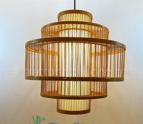 Bamboo and rattan lamp model bamboo toothpick lamp